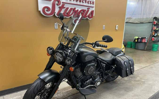 2022 Indian Chief Bobber Dark Horse Black Smoke