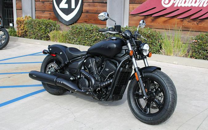 2026 Indian Motorcycle® Scout® Sixty Bobber Limited Black Smoke