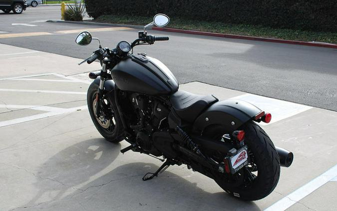 2026 Indian Motorcycle® Scout® Sixty Bobber Limited Black Smoke