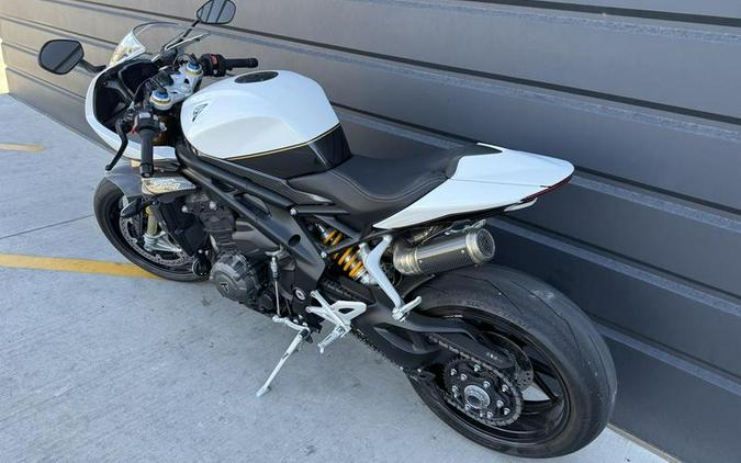2022 Triumph Speed Triple 1200 RR Crystal White Storm Grey