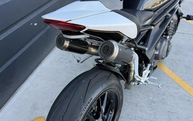 2022 Triumph Speed Triple 1200 RR Crystal White Storm Grey