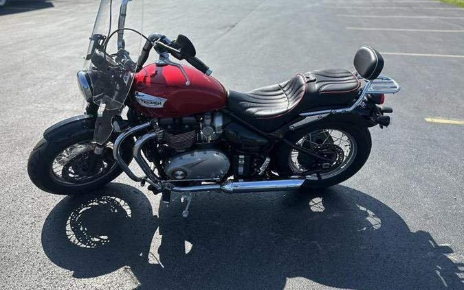 2018 Triumph Bonneville Speedmaster Cranberry Red