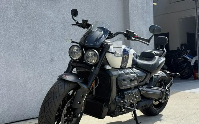 2025 Triumph Rocket 3 GT Evel Knievel Edition ChromePure White
