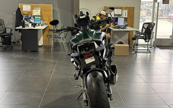 2026 BMW M 1000 XR Aurelius Green Metallic Matte