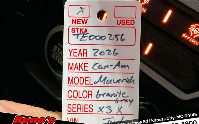 2026 Can-Am Maverick™ X3 X TURBO