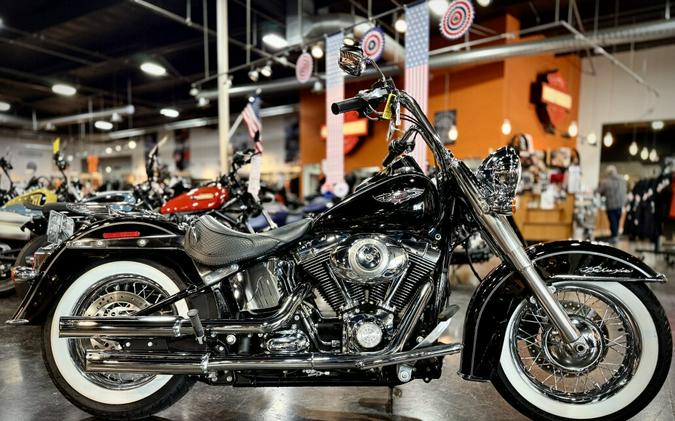 2011 Harley-Davidson® Softail® Deluxe Vivid Black w/Spoke Wheels