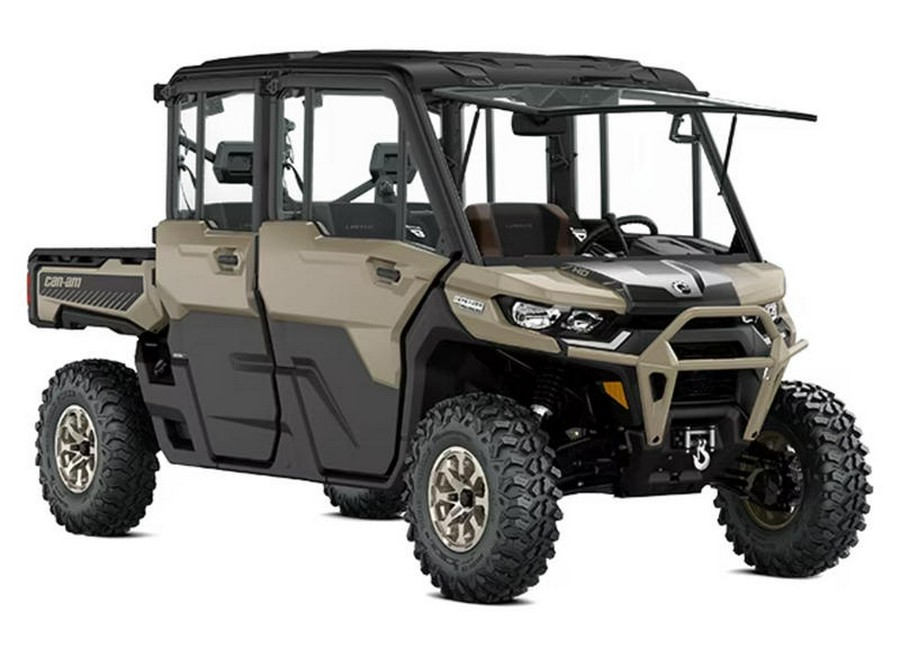 2024 Can-Am® Defender MAX Limited HD10 Desert Tan & Timeless Black