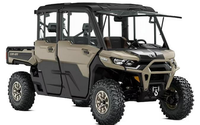 2024 Can-Am® Defender MAX Limited HD10 Desert Tan & Timeless Black