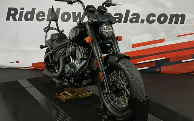 2022 Indian Chief Bobber ABS Black Metallic