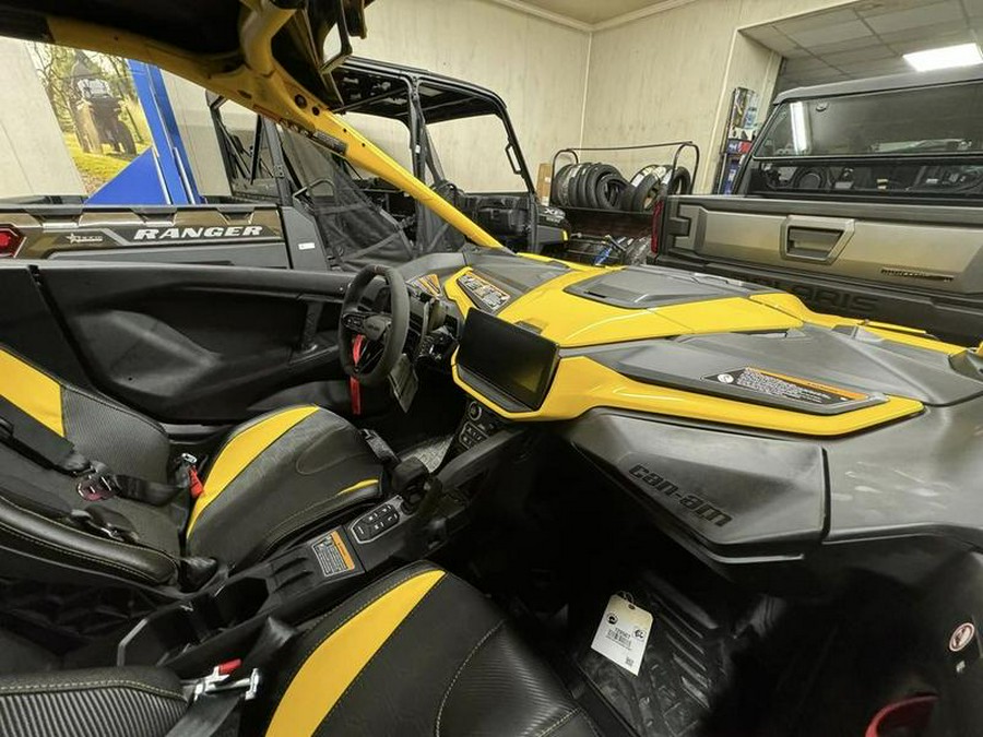 2024 Can-Am® Maverick R X RS with Smart-Shox Carbon Black & Neo Yellow