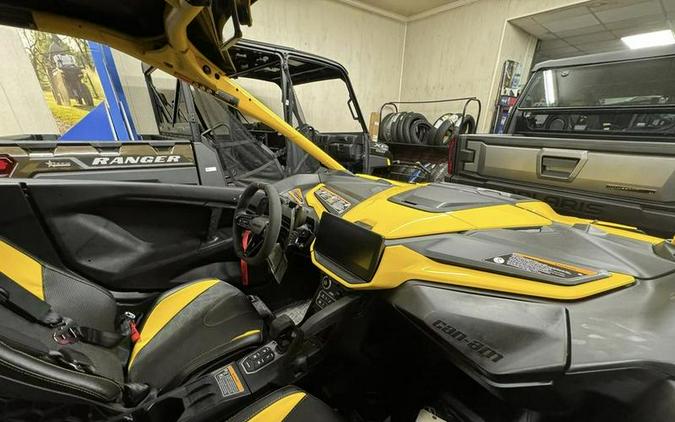 2024 Can-Am® Maverick R X RS with Smart-Shox Carbon Black & Neo Yellow