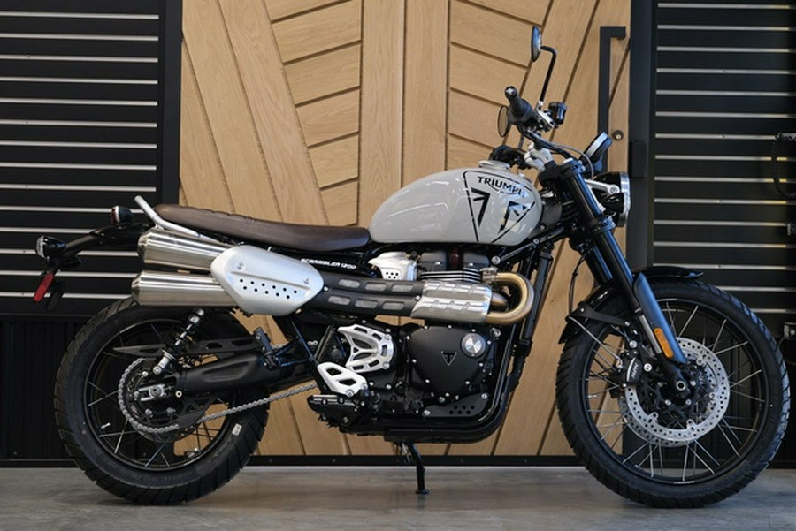 2024 Triumph Scrambler 1200 X Ash Grey