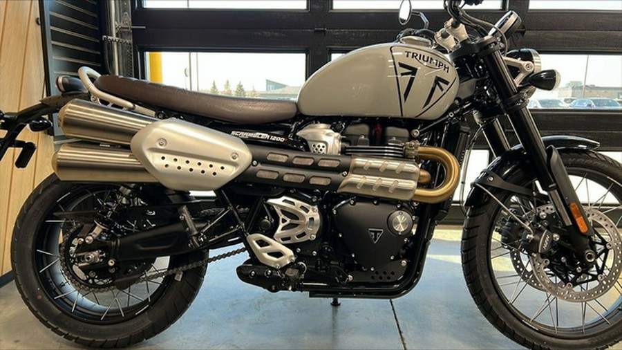 2024 Triumph Scrambler 1200 X Ash Grey