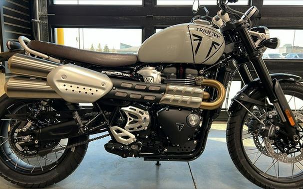 2024 Triumph Scrambler 1200 X Ash Grey