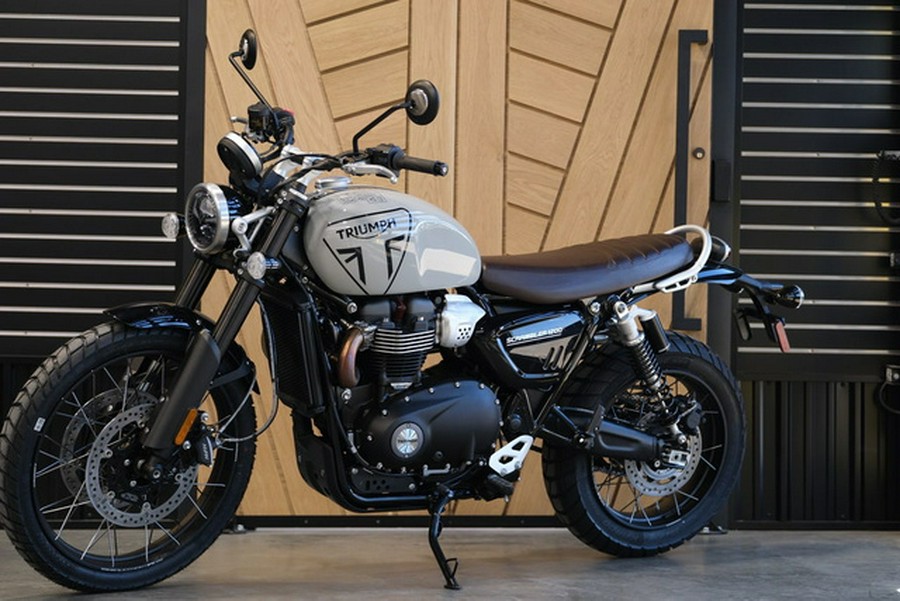 2024 Triumph Scrambler 1200 X Ash Grey