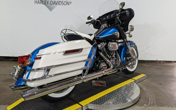 2021 Harley-Davidson Electra Glide Revival™ Hi-Fi Blue/Blk Denim w/Birch