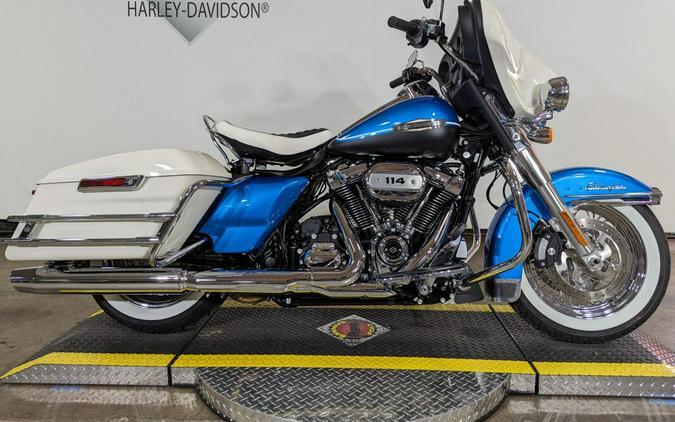 2021 Harley-Davidson Electra Glide Revival™ Hi-Fi Blue/Blk Denim w/Birch