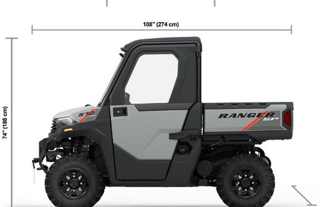 2024 Polaris Industries RANGER SP 570 NORTHSTAR EDITION GHOST GRAY