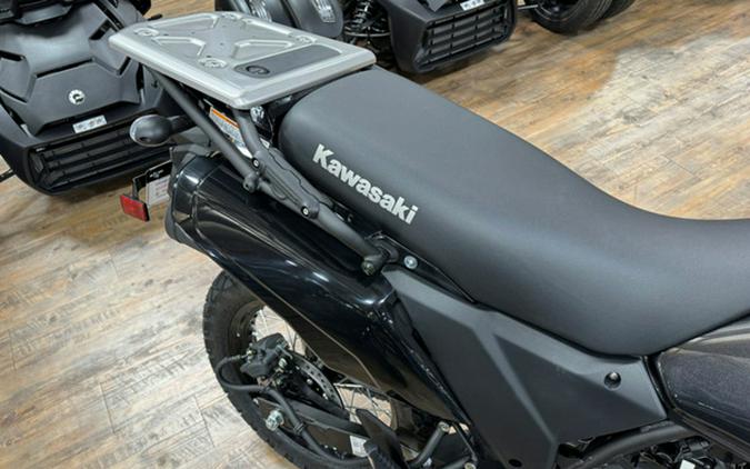 2025 Kawasaki KLR 650 S Pearl Crystal WhiteMetallic Carbon Gray