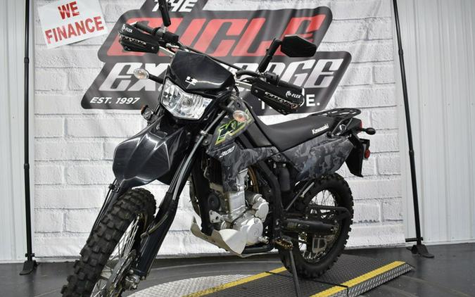 2021 Kawasaki KLX 300 Fragment Camo Gray