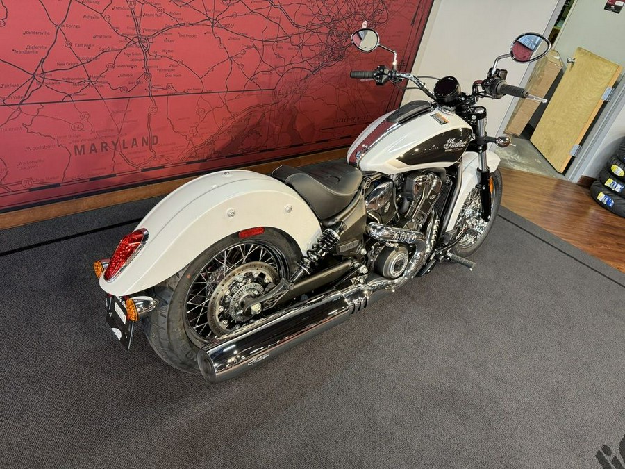 2025 Indian Motorcycle® Scout® Classic Limited +Tech Ghost White Metallic