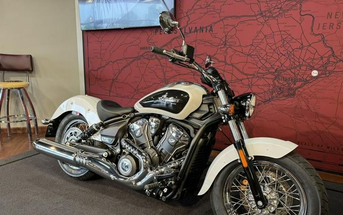 2025 Indian Motorcycle® Scout® Classic Limited +Tech Ghost White Metallic