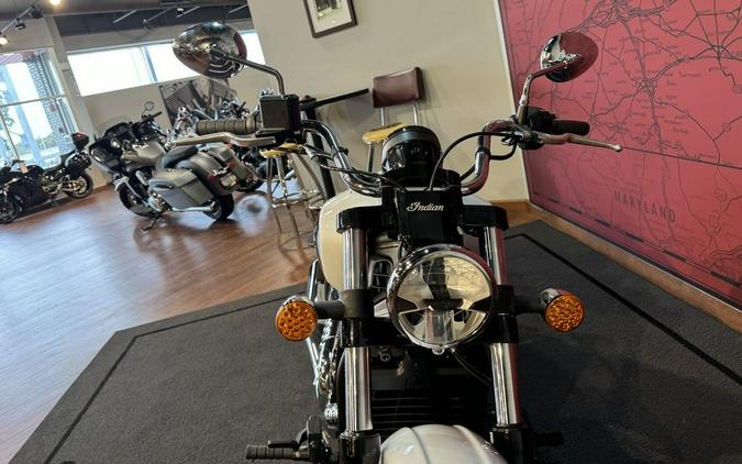 2025 Indian Motorcycle® Scout® Classic Limited +Tech Ghost White Metallic