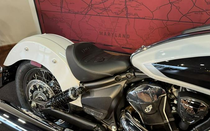 2025 Indian Motorcycle® Scout® Classic Limited +Tech Ghost White Metallic