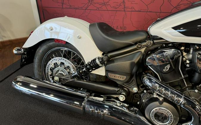 2025 Indian Motorcycle® Scout® Classic Limited +Tech Ghost White Metallic