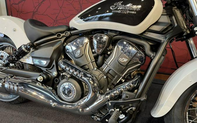 2025 Indian Motorcycle® Scout® Classic Limited +Tech Ghost White Metallic