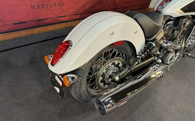 2025 Indian Motorcycle® Scout® Classic Limited +Tech Ghost White Metallic