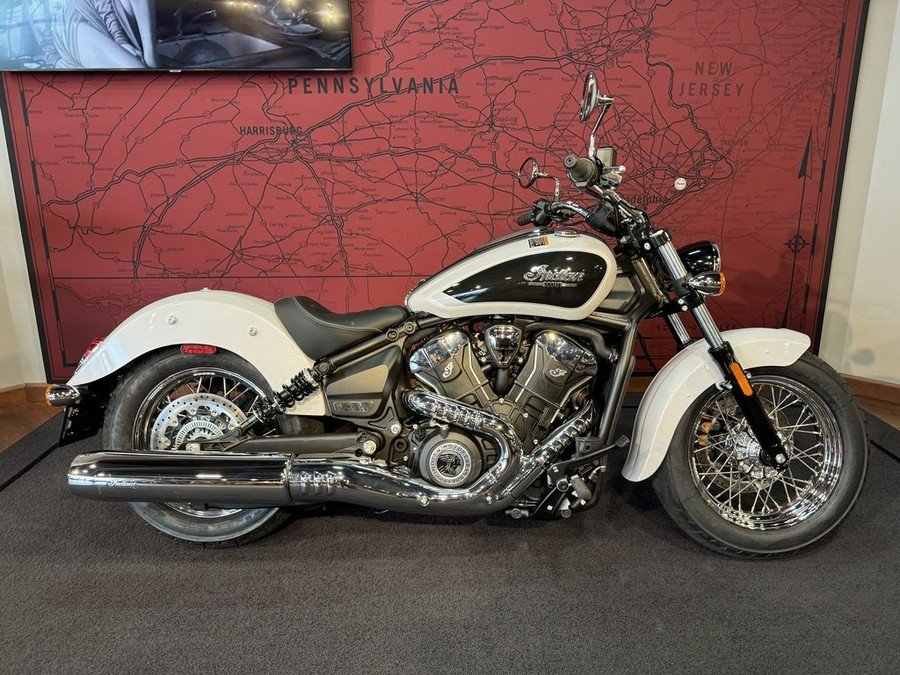 2025 Indian Motorcycle® Scout® Classic Limited +Tech Ghost White Metallic