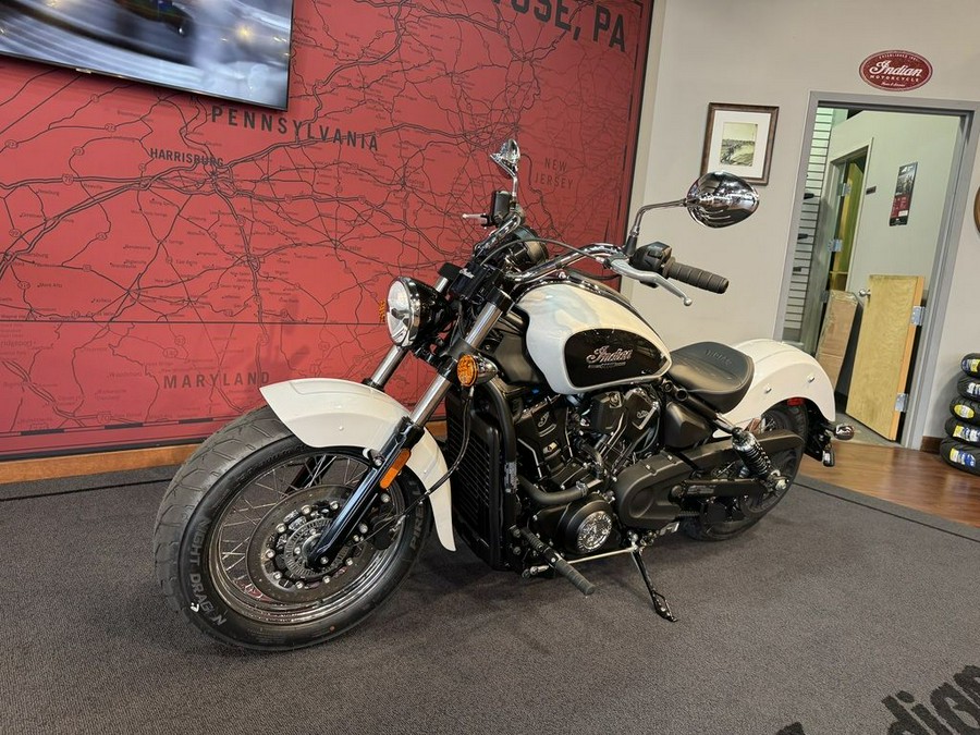 2025 Indian Motorcycle® Scout® Classic Limited +Tech Ghost White Metallic