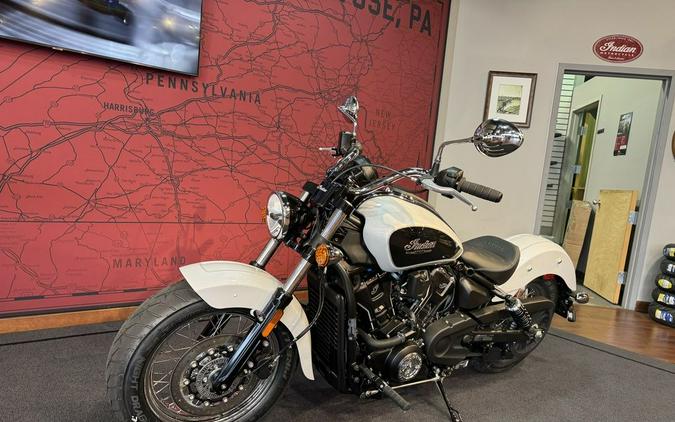 2025 Indian Motorcycle® Scout® Classic Limited +Tech Ghost White Metallic