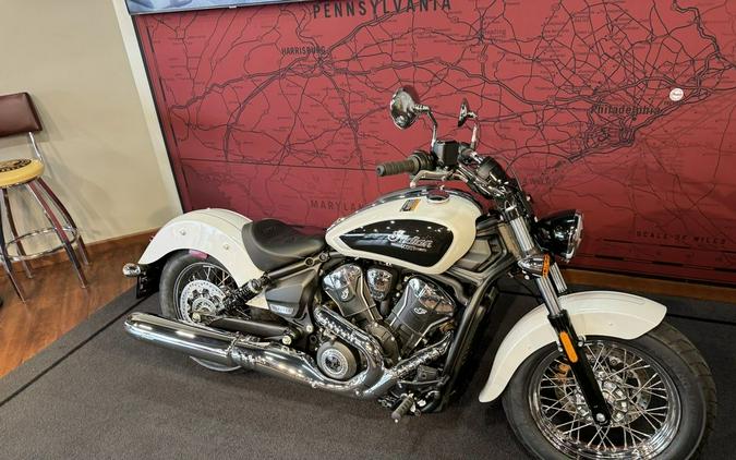 2025 Indian Motorcycle® Scout® Classic Limited +Tech Ghost White Metallic