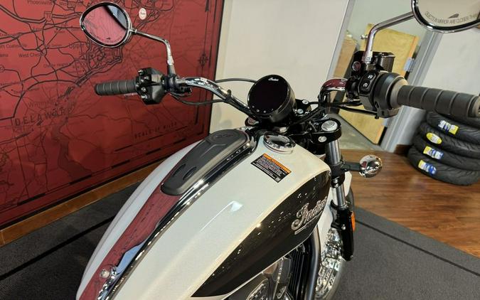 2025 Indian Motorcycle® Scout® Classic Limited +Tech Ghost White Metallic