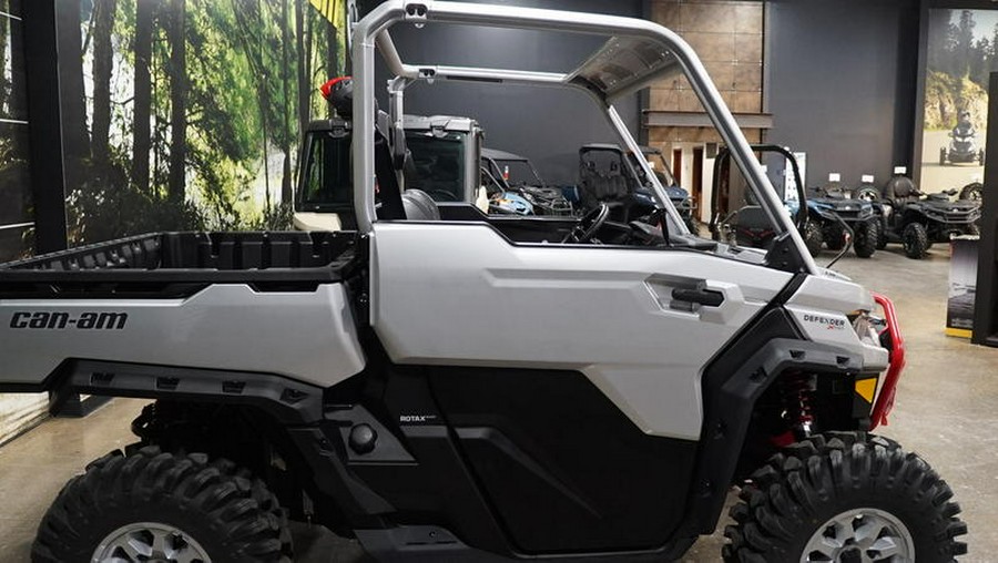 2025 Can-Am® Defender X mr with Half-Doors HD10 Hyper Silver & Legion Red