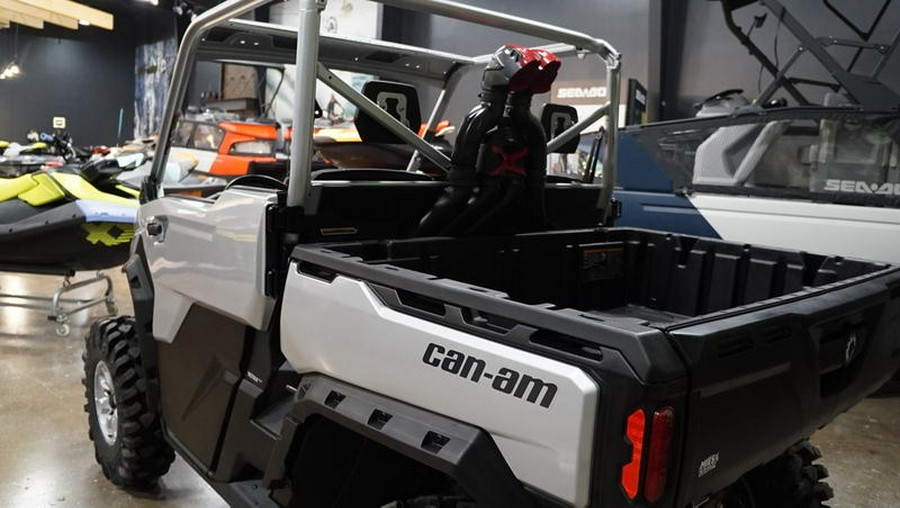 2025 Can-Am® Defender X mr with Half-Doors HD10 Hyper Silver & Legion Red