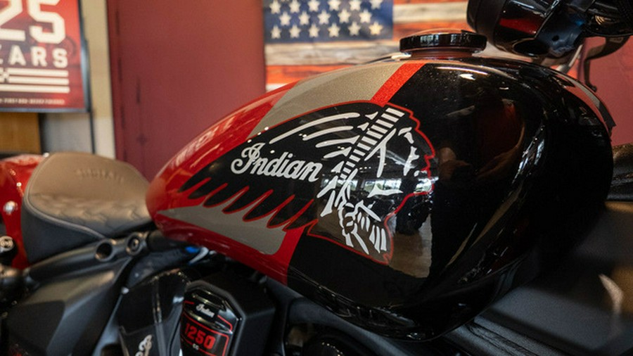 2026 Indian 101 Scout Sunset Red Metallic