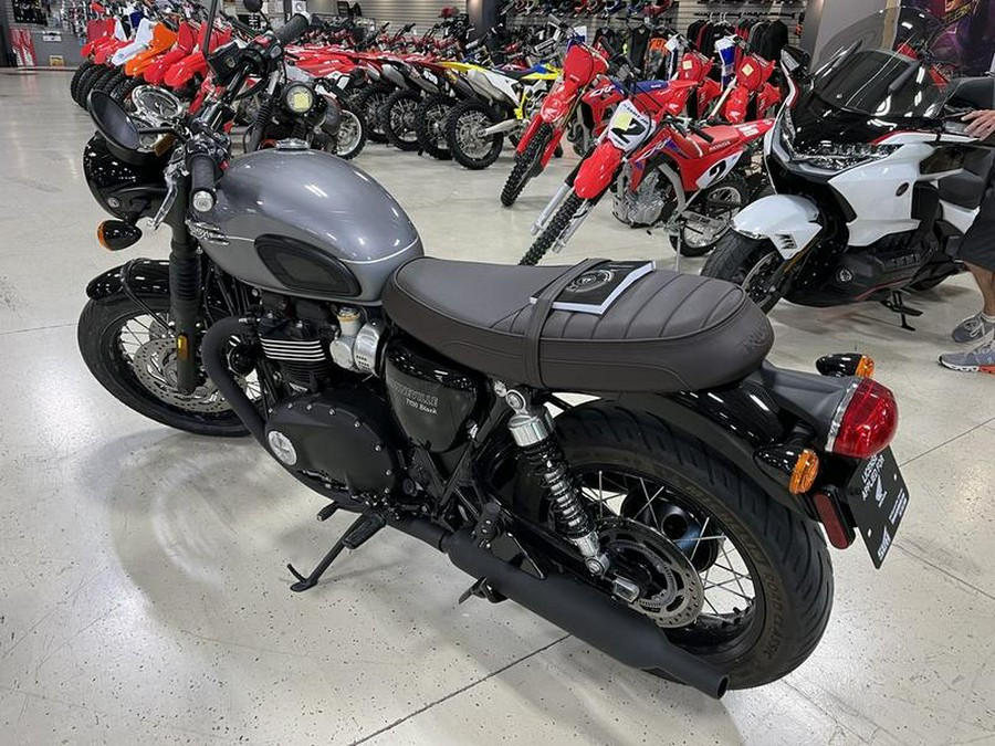 2024 Triumph Bonneville T120 Black Silver Ice/Phantom Black