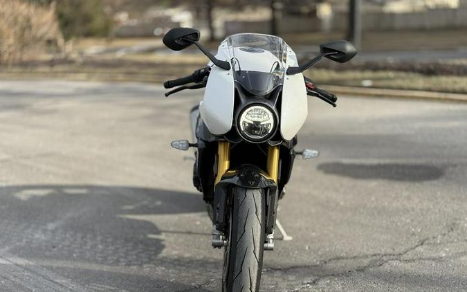 2022 Triumph Speed Triple 1200 RR Crystal White Storm Grey