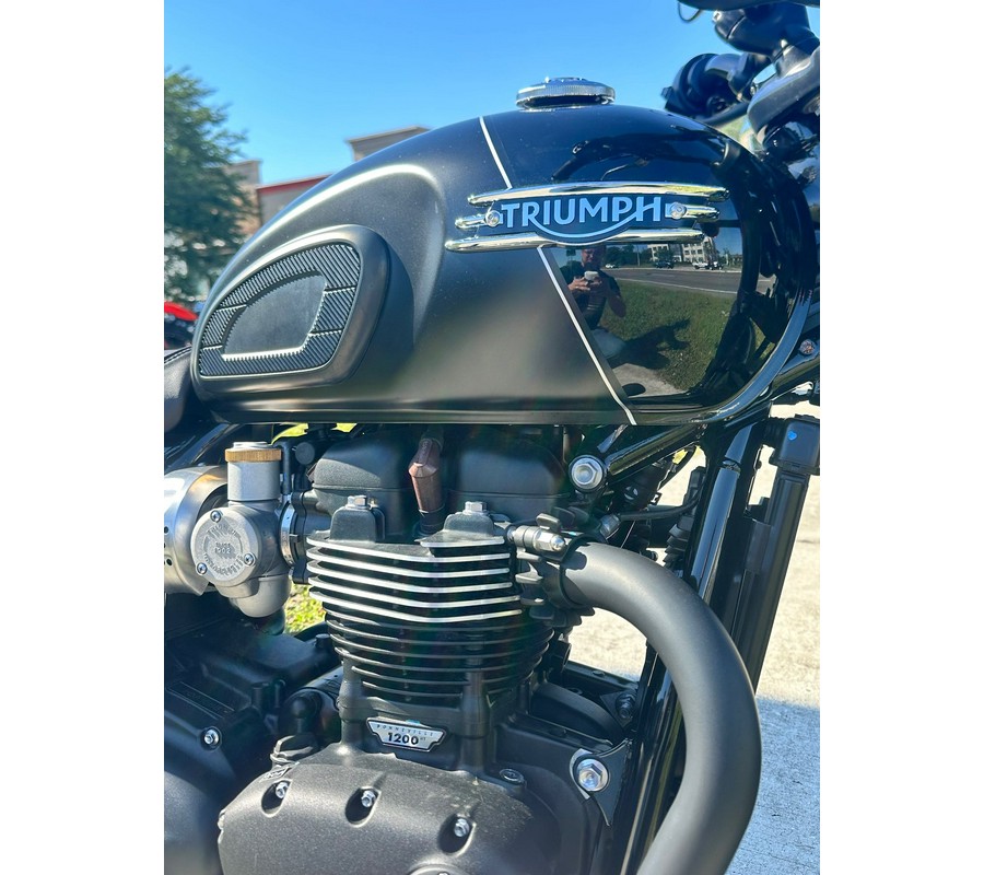 2023 Triumph Bonneville T120 Black Black