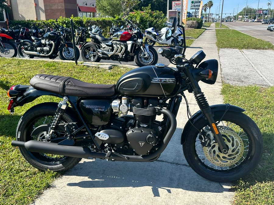 2023 Triumph Bonneville T120 Black Black