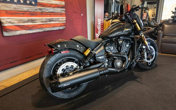 2026 Indian 101 Scout Black Crystal With Super Graphite