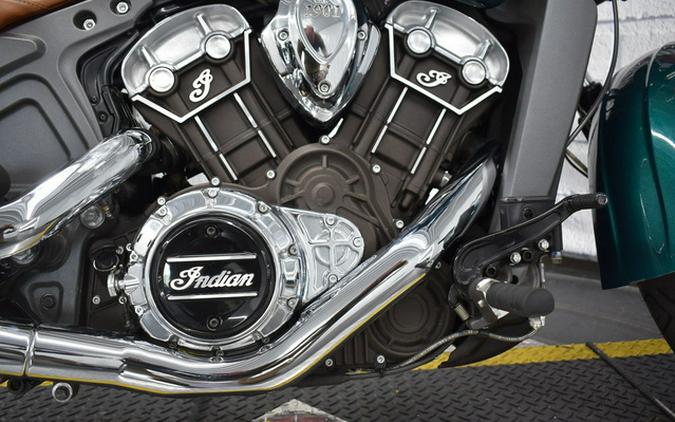 2020 Indian Scout ABS Metallic JadeThunder Black