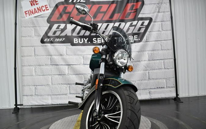 2020 Indian Scout ABS Metallic JadeThunder Black