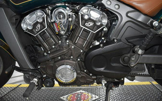 2020 Indian Scout ABS Metallic JadeThunder Black