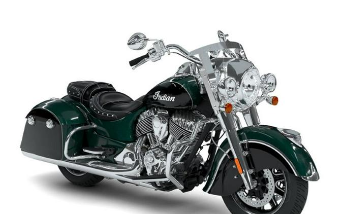 2018 Indian Motorcycle® Springfield® ABS Metallic Jade over Thunder Black