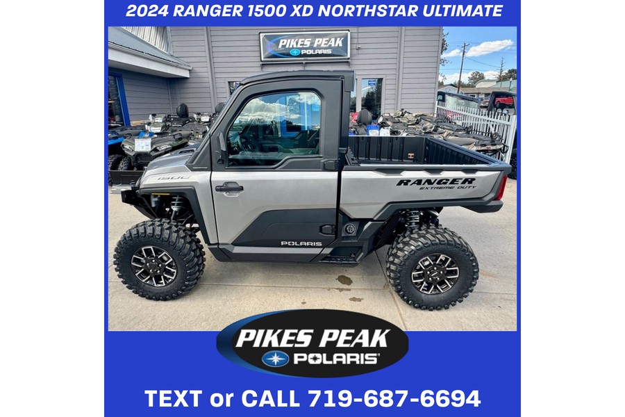 2024 Polaris Industries RANGER XD 1500 NORTHSTAR ULTIMATE TURBO SILVER