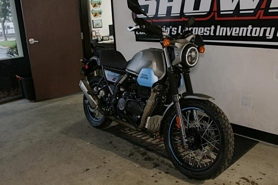 2023 Royal Enfield Scram 411 Graphite Blue